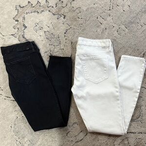 MOTHER Black and White Skinny Jeans, Style The Looker, Gorgeous!!! Size 29